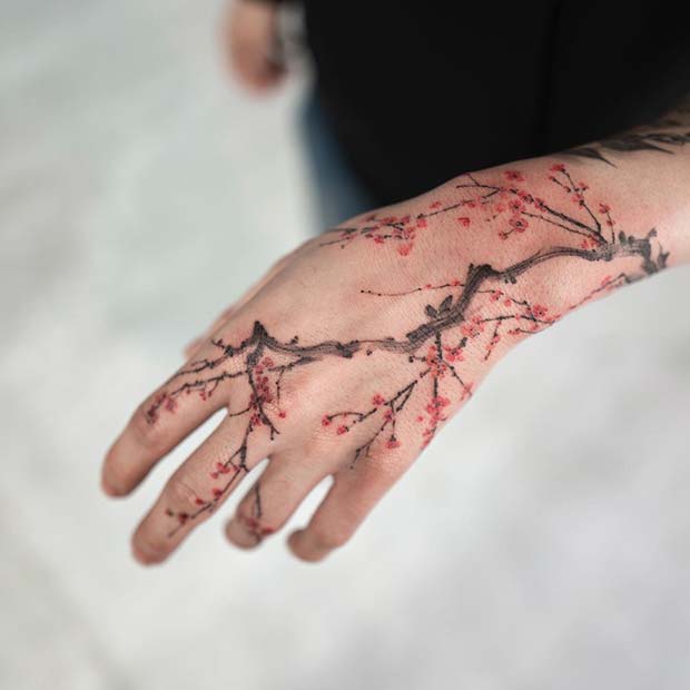 Cherry Blossom Tattoo