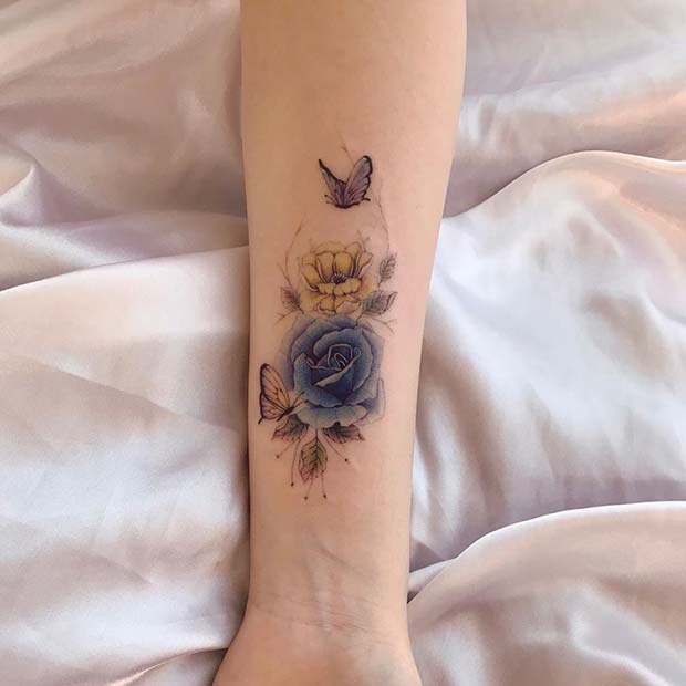 Dainty and Pretty Tattoo Design