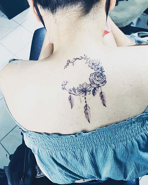 Pretty Floral Tattoo
