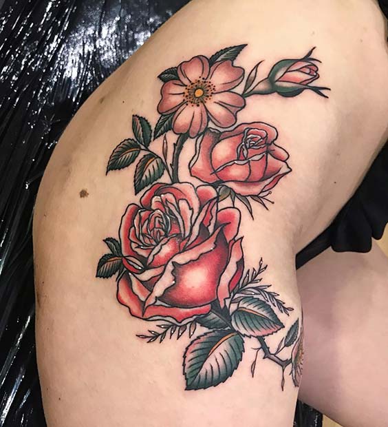 Pretty Red Roses