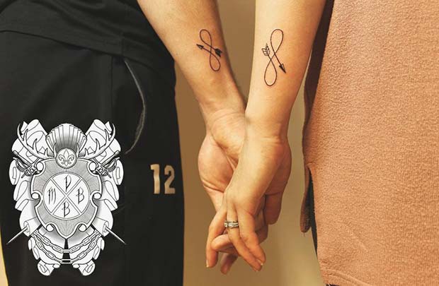 Matching Infinity Tattoos