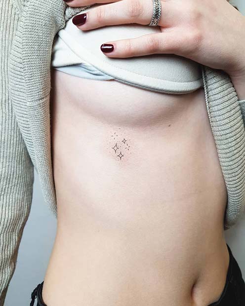 Stylish Star Tattoo
