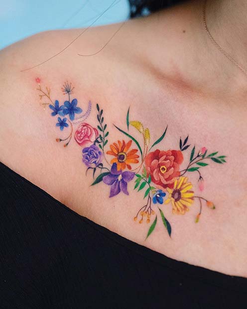 Vibrant Flower Design