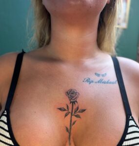 35+ Beautiful Chest Tattoos Women Will Adore