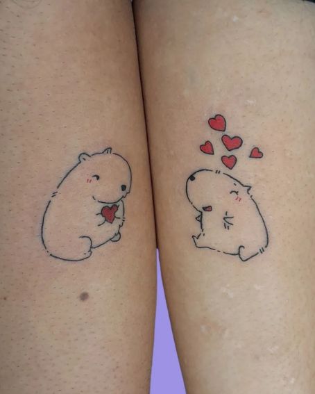 Capybara and Carpinchos Tattoo
