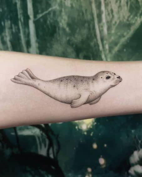 Forearm Seal Tattoos