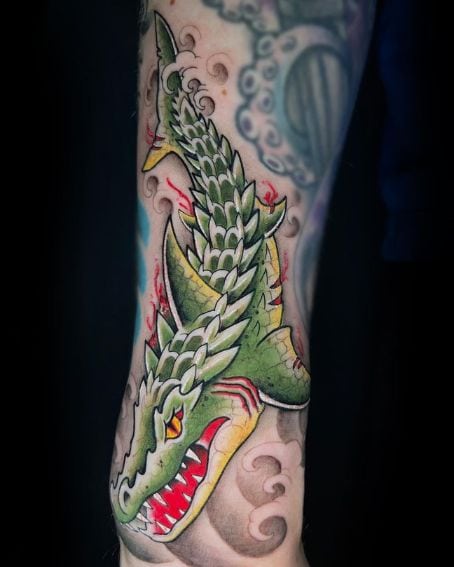 Gator Shark Tattoo