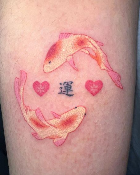 Goldfish Friends Tattoo