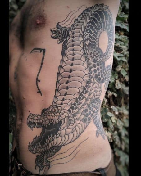 Hairy Gator Tattoo