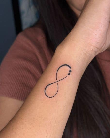 Infinity Tattoo Design on Wrist
