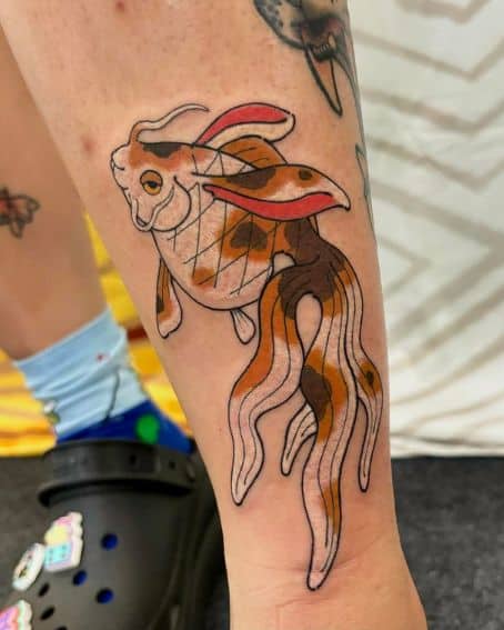 Japanese Goldfish Tattoo