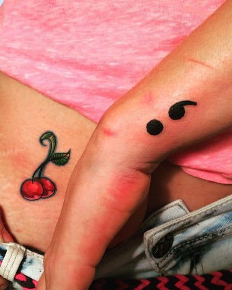 Lil Cherries Tattoo