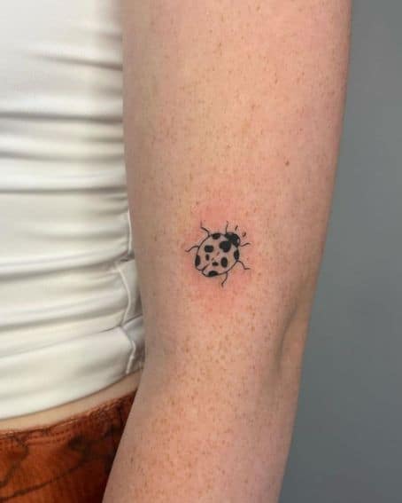 Lil Ladybug Flash Tattoo