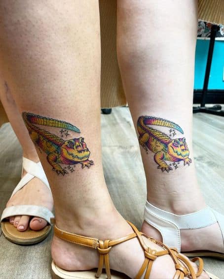 Matching Gator Tattoo Design