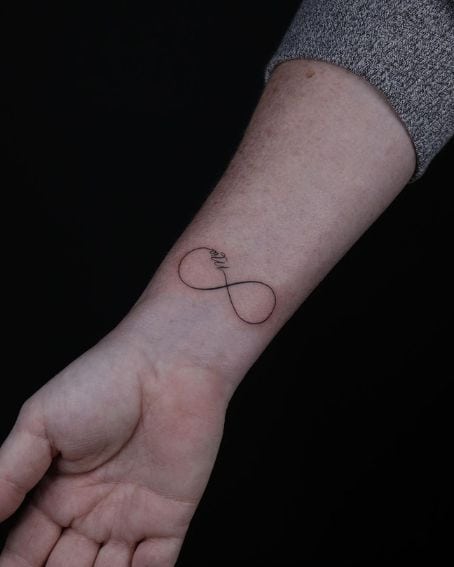 Mia Infinity Tattoo Design