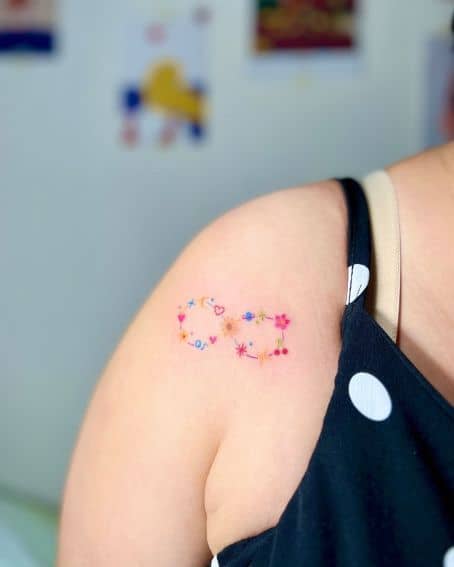 Minimal Infinity Tattoo