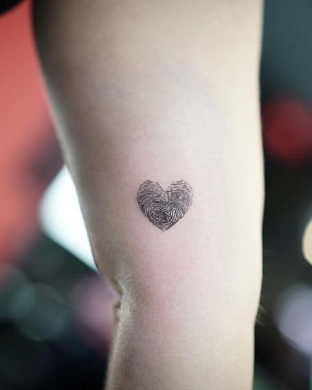 Parents’ Fingerprint Tattoo