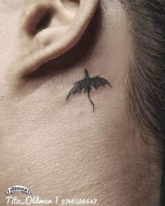 50+ Minimalist Dragon Tattoo Ideas to Adore