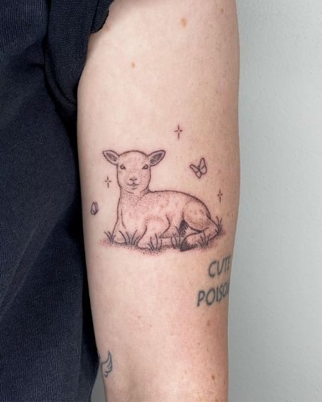 Sweet BB Lamb Tattoo